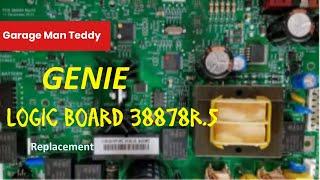 How to - Genie Garage Opener Logic Board replacement #fyp #howto #youtube #garagedooropener