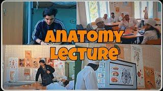 Anatomy lecture  |  A Day in life of mbbs student in Russia Ft. 2nd year mbbs student |bsmu univer