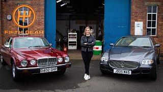 Budget VS Luxury: Jaguar XJ6  / Maserati Quattroporte V | Fifth Gear Second Hand Heroes