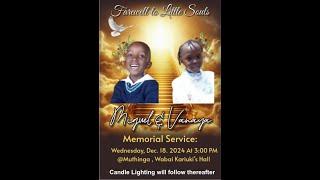 MEMORIAL SERVICE OF MIGUEL AND VANAYA