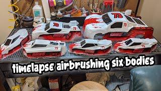 Mechanically Declined: Painting Dallas' RC bodies! #airbrush #painting #rccar