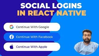 Social logins in React Native apps