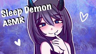 Sleep Paralysis Demon Comforts You  ASMR Roleplay F4A (onomatopoeia, ear cupping & tingles!)