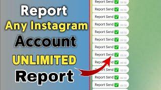 How to ban instagram account | Instagram Mass Reporter | JT TRICK