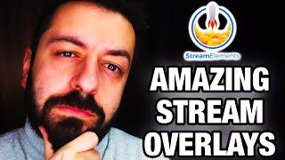 CREATE AMAZING STREAM OVERLAYS IN STREAMELEMENTS! StreamElements Overlay Tutorial.