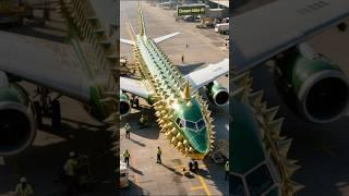 Only in Asia: This Durian Aircraft Serves Real Durian Inside! #Durian #airplane #royal #thaifruits