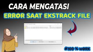 cara mengatasi winrar error ' checksum error in the encrypted'