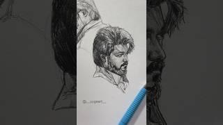 ️ who nextyaru pa aduthu⁉️                     #thalapathyvijay #drawing #asrm #artwork  #art