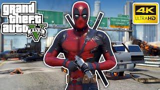 GTA 5 - The Ultimate Deadpool Mod! (4K Ultra HD Gameplay)