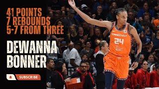 DeWanna Bonner Drops Career-High 41 Points | Historic Performance | 06.8.23 | WNBA Hoops