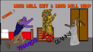 Granny vs Thanos | Fight animation |Drawing cartoons 2 | infinity stone | SPARKTOONS.