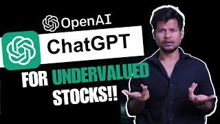 ChatGPT to Find Undervalued Stocks: A Guide for AI-based Stock Analysis & Valuation | Trade Brains