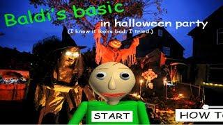 Baldi's basic in halloween party