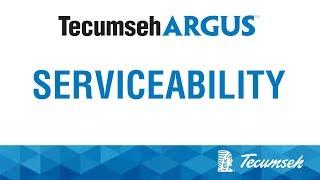 Tecumseh ARGUS Condensing Unit Serviceability Features