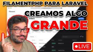 CHARLAMOS DE DESARROLLO FilamentPHP, creando algo grande