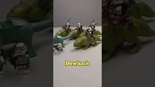 My LEGO Star Wars Sandtroopers & Dewback army!  #lego #legostarwars #legominifigures #shorts