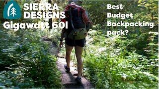 Sierra Designs Gigawatt 60l Pack || Review