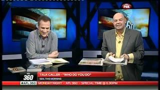 Gerard Whateley Impersonator On AFL 360