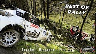 BEST OF RALLY 2024 | CRASHS - MISTAKES - FLAT OUT