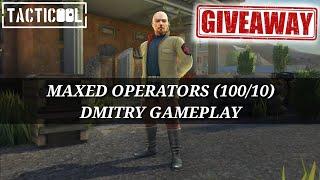 Tacticool: EPIC GAMES - MAXED OPERATORS (100/10) DMITRY / OWEN / SYNDROME GAMEPLAY + GOLD GIVEAWAY