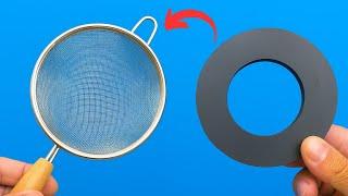 Nikola Tesla's Secret Invention! Connect a Steel Sieve to a Magnet and See What Happens
