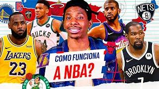 COMO FUNCIONA A NBA? TEMPORADA REGULAR, CONFERÊNCIAS E PLAYOFFS! - DICIONÁRIO NBA #1