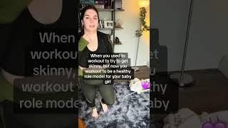 Working to get healthier every day for my baby 