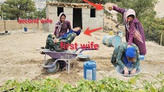 Brutal: The monster's second wife tries to destroy the first wife....