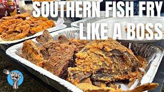 How To Do A Southern Fish Fry Like A Boss || #FishFry #SoGood