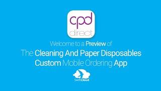 Cleaning And Paper Disposables - Mobile App Preview CPD9417W