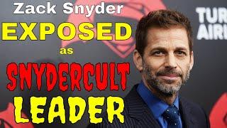 Zack Snyder Outs Himself as "SnyderCult" Leader.