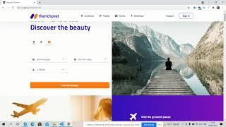 How to make travel website in Angular 12?