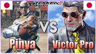 Tekken 8  ▰  PINYA (Rank #1 Raven) Vs Victor Pro (Victor) ▰ Player Matches!