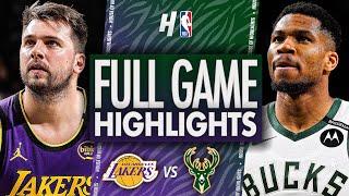 Los Angeles Lakers vs Milwaukee Bucks - Full Game Highlights | March 13, 2025 NBA Season