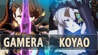 GBVSR:Gamera (Beatrix) Vs Koyao (Narmaya B.Butterfly)| High Level Gameplay.