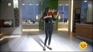 RACINE plays "BEAT IT" (Michael Jackson Violin Remix) live on TV