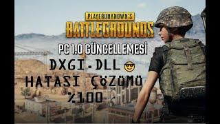 PUBG PC1.0 ''dxgi.dll & blocked loading of file'' HATA ÇÖZÜMÜ 