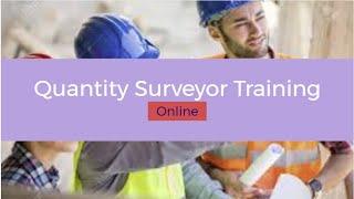 Quantity Surveyor Training