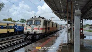 Back to Back High Speed Train Action At Sachin.