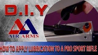 Air Arms D.I.Y: How To Apply Lubrication To A Pro Sport Rifle