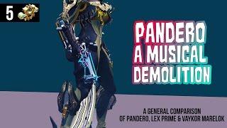 Warframe - Pandero A Musical Demolition Build | General Comparison Part 1