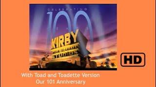 Kirby the Puffball Studios - All Through out of 101st Anniversary with Toad and Toadette C100Y Style