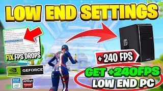 How To FIX FPS Drops & Stutters In Fortnite Chapter 6 | Fortnite LAG Freezing, Stuttering LOW-END PC