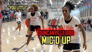 DUNCANVILLE GIRLS MIC'D UP!! Samari Holmen & Kaylinn Kemp vs Converse Judson TABC Showcase 2024