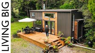 Woman Finds Freedom In A Forest Tiny Home