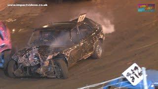 Mildenhall Unlimited Banger Racing Supreme 2014 FULL RACES Impact Videos