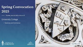 University College (Sciences and Commerce) Spring 2025 Convocation