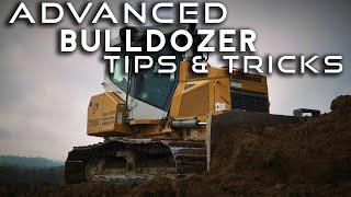 ADVANCED DOZING TECHNIQUES // Bulldozer Tips & Tricks // How to Operate a Bulldozer