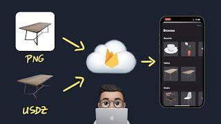 Ep. 017 // Storing 3D Models in Firebase Cloud Storage for RealityKit + SwiftUI Apps