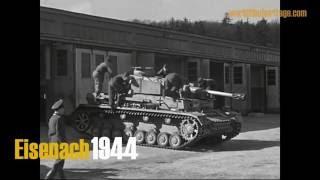 Eisenach 1944 - Wehrmacht - Panzertruppen - Exerzieren